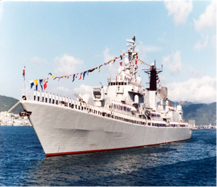 某新型第二代導彈驅逐艦