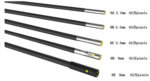 BIE內(nèi)窺鏡具有多種規(guī)格的鏡頭配置,可滿足不同工況要求